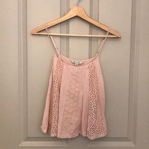American Eagle Baby Pink top